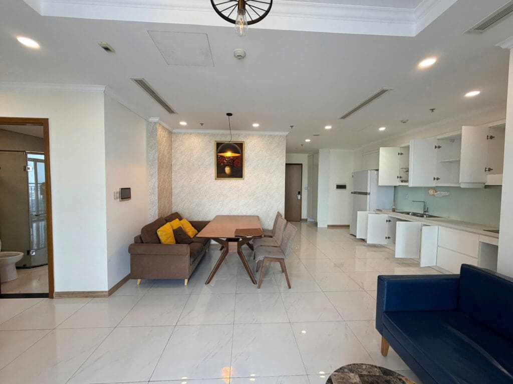 Cho thuê căn hộ 2PN Landmark 6 view trực diện sông