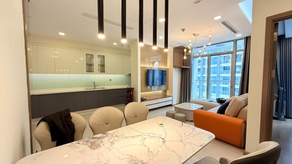 Thuê căn hộ 3 phòng ngủ Vinhomes Central Park
