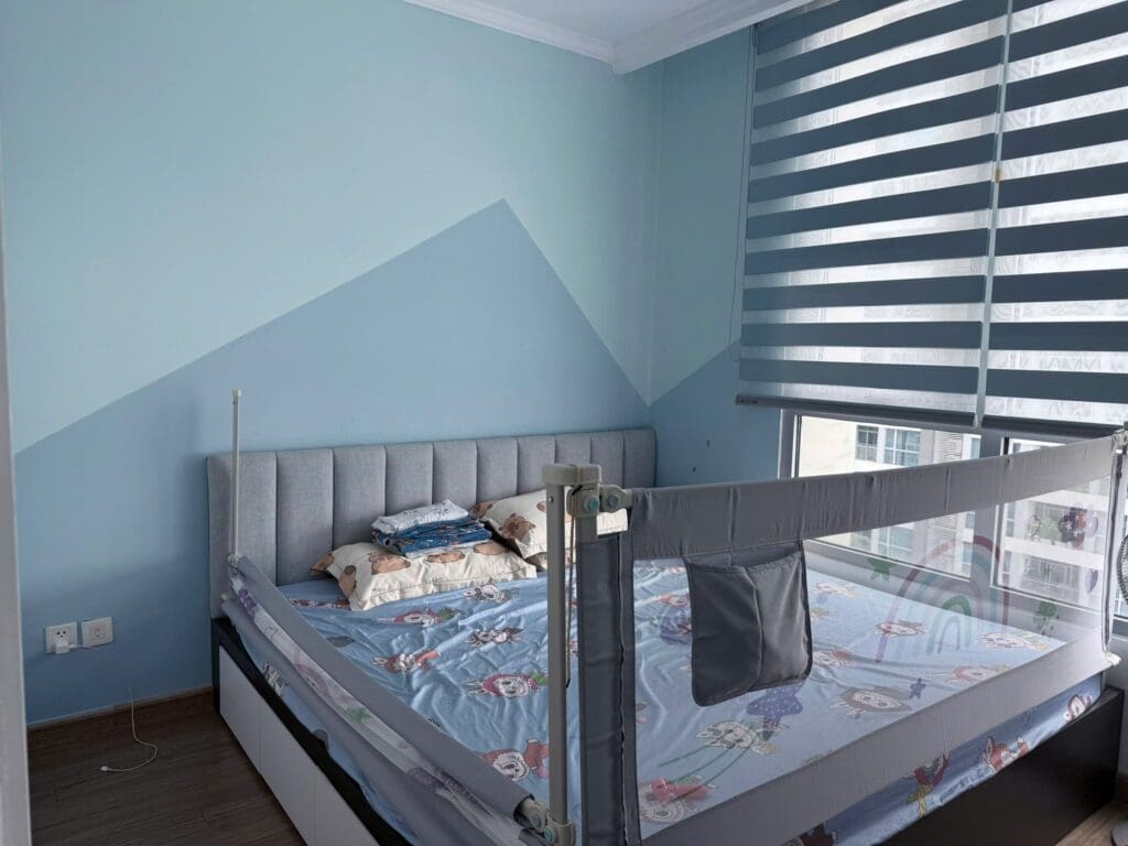 phòng ngủ nhìn ra công viên từ tòa central 1