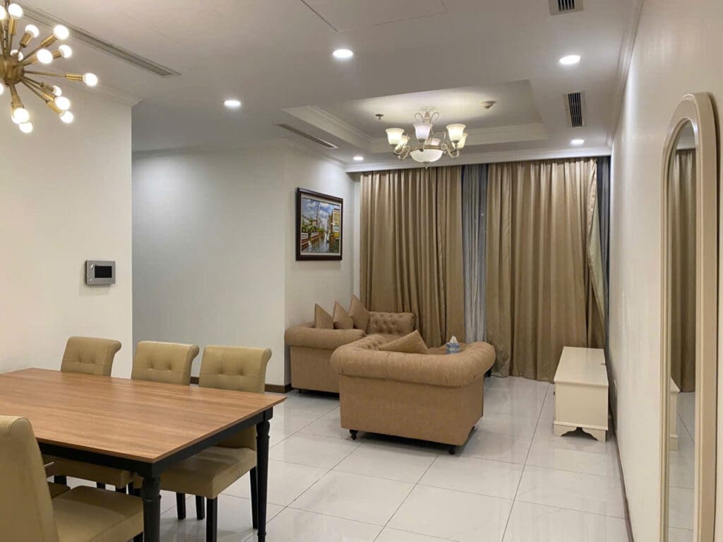 thuê vinhomes Tân Cảng 3PN