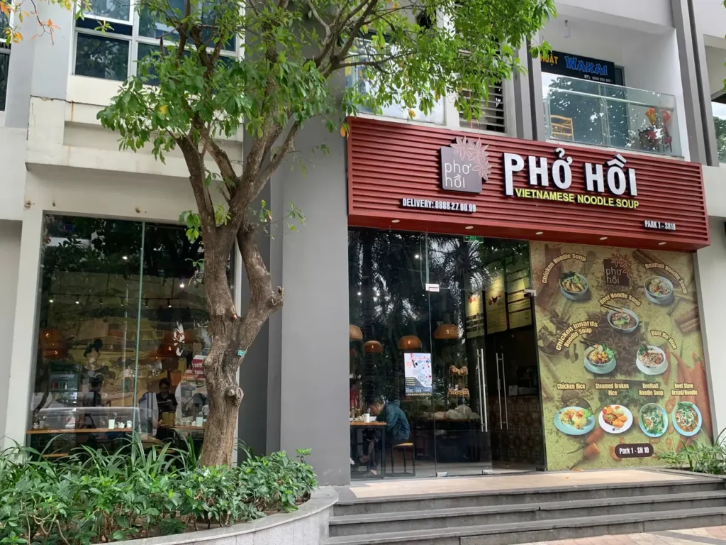 cửa hàng tại Vinhomes Central Park