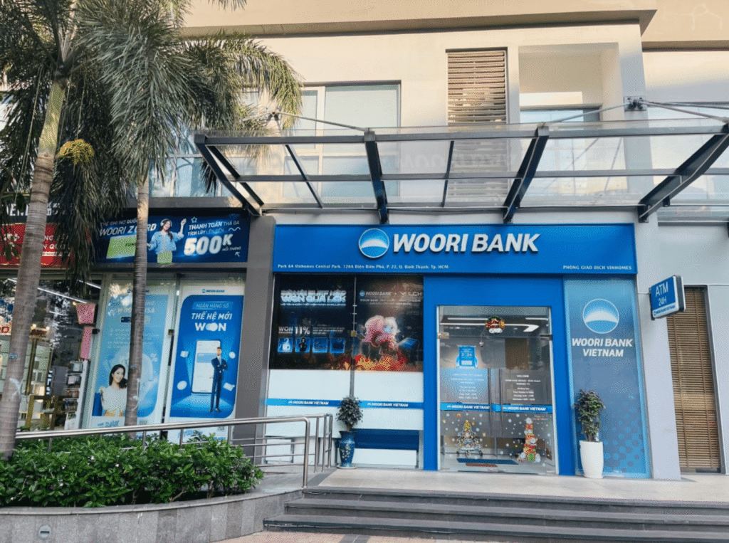 Woori bank Vinhomes Central Park