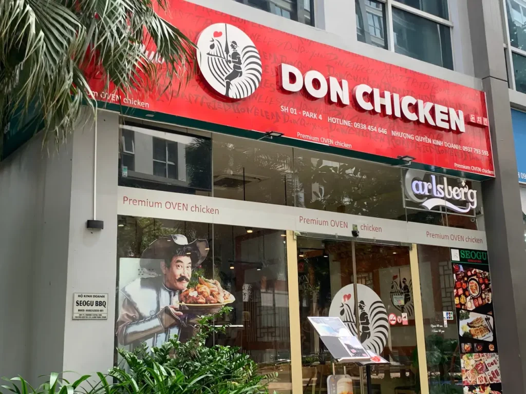 don chicken Vinhomes Central Park