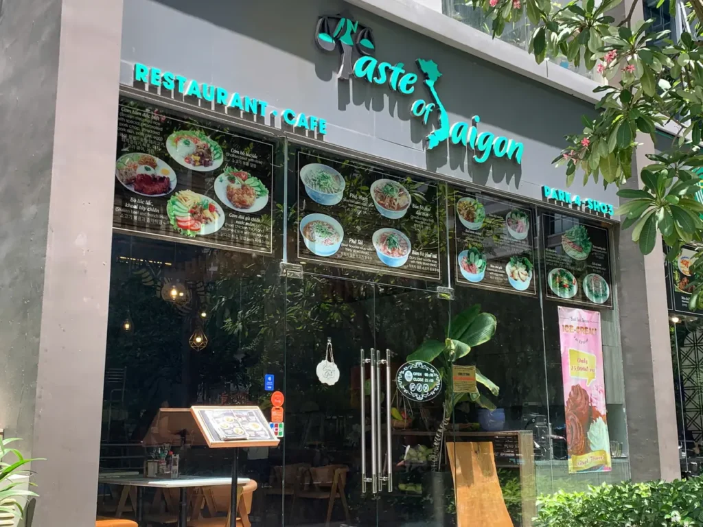taste of saigon Vinhomes Central Park